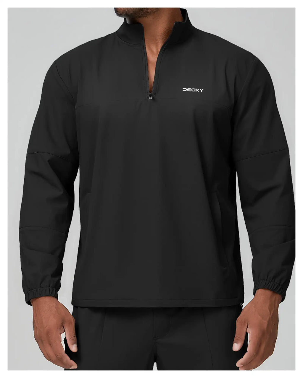 DEOXY Men's Quarter Zip Top - image 1