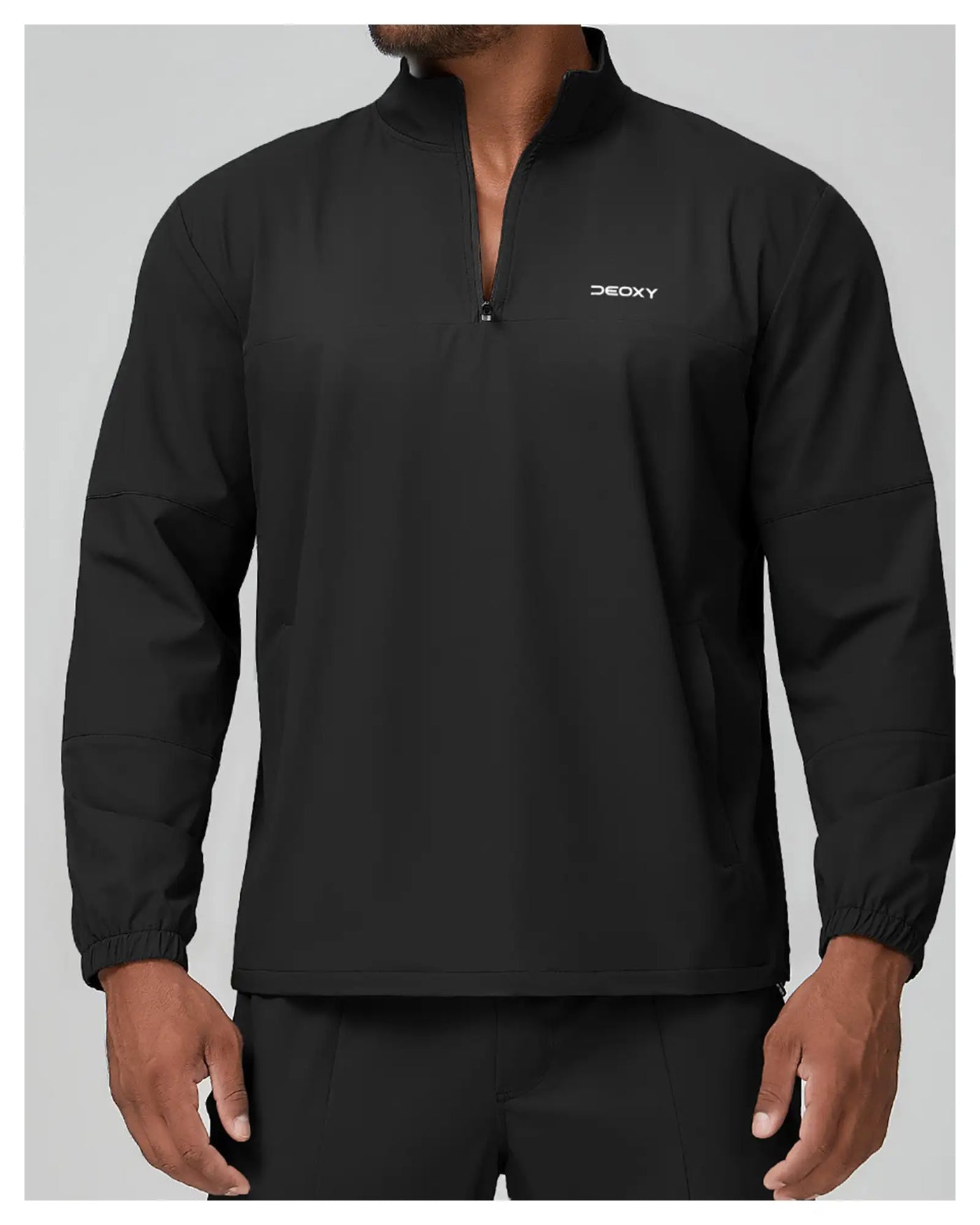 DEOXY Men's Quarter Zip Top - image 1