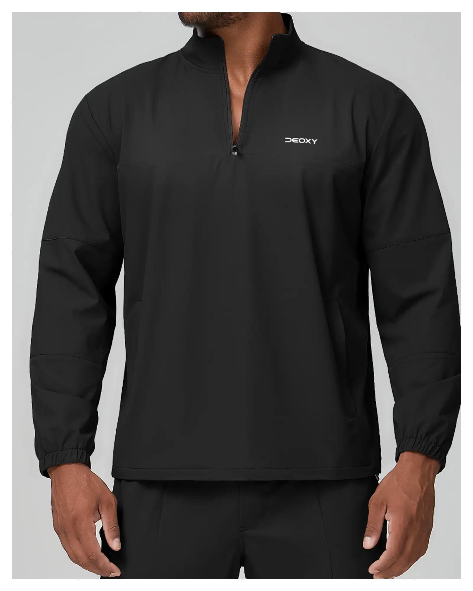 DEOXY Men's Quarter Zip Top - image 1