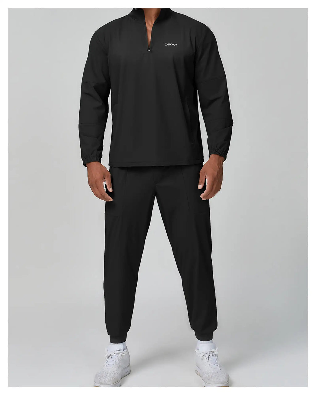 DEOXY Men's Quarter Zip Top - image 2