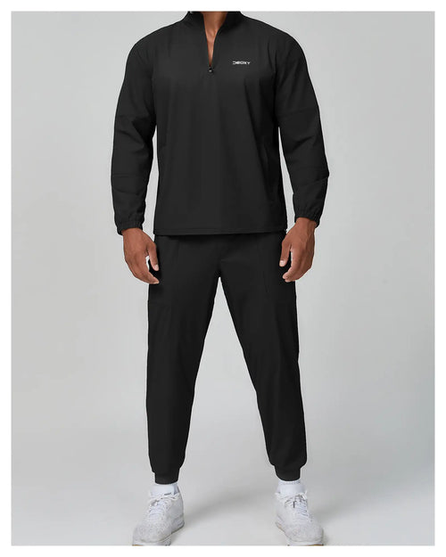 DEOXY Men's Quarter Zip Top - image 2