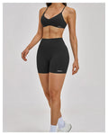 DEOXY Women's Bra & Shorts Set in Black - image 1