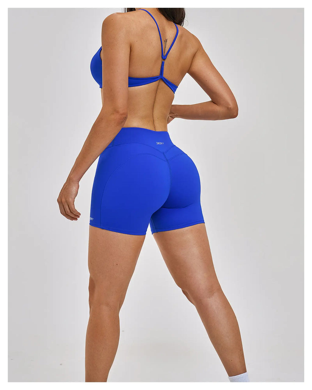 DEOXY Women's Bra & Shorts Set in Blue - image 10