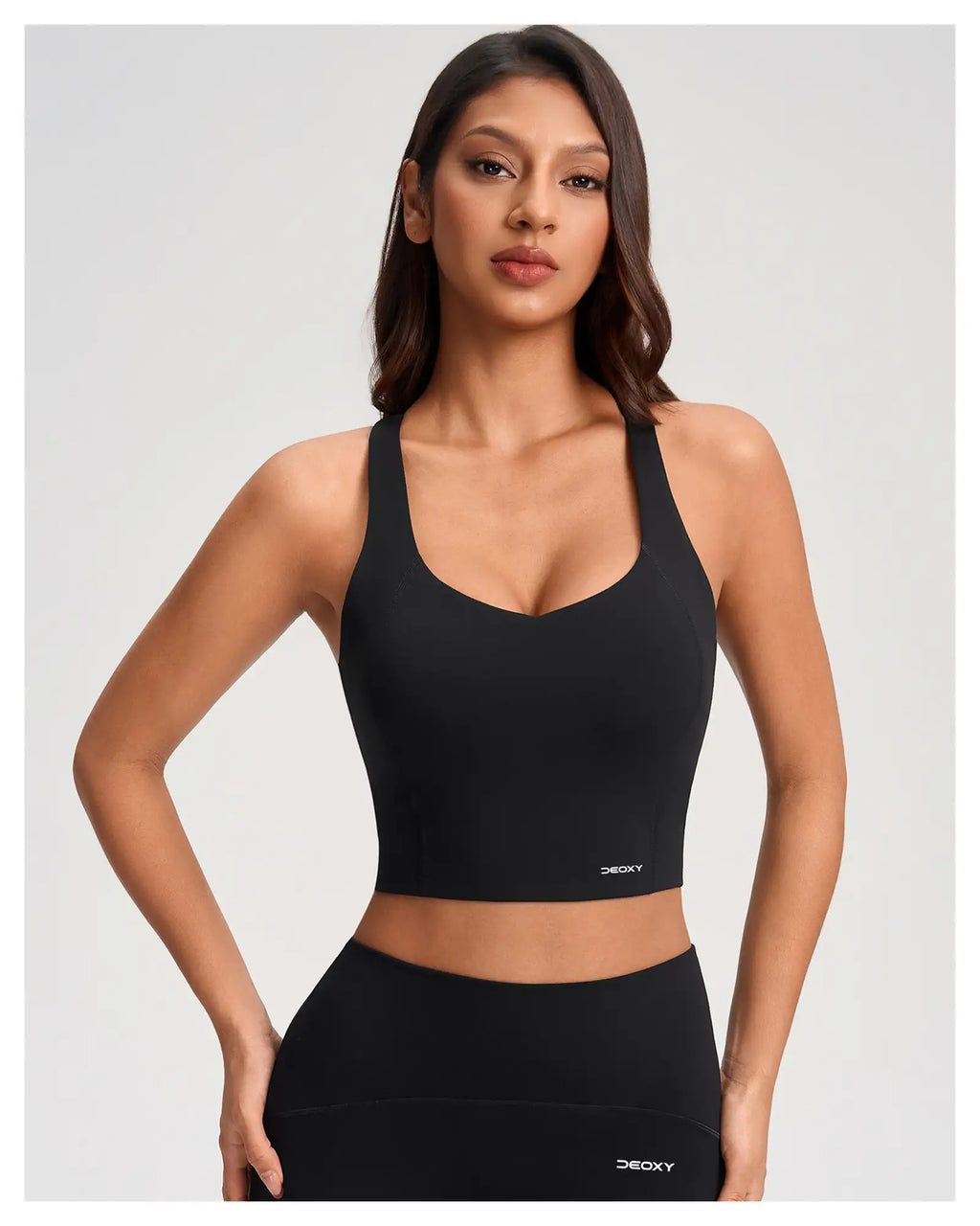 DEOXY Women's Racerback Bra - back view
