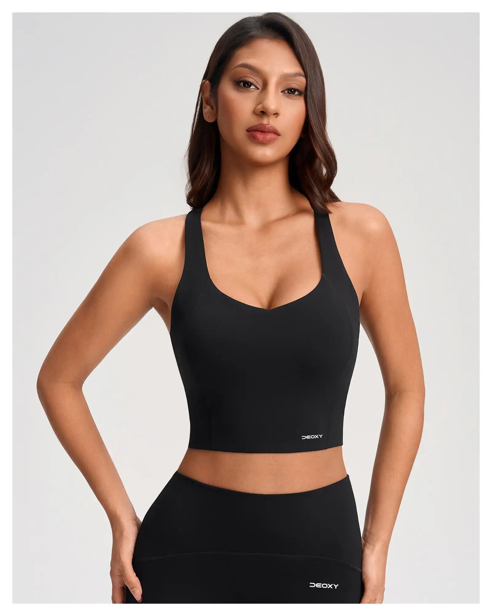 DEOXY Women's Racerback Bra - back view