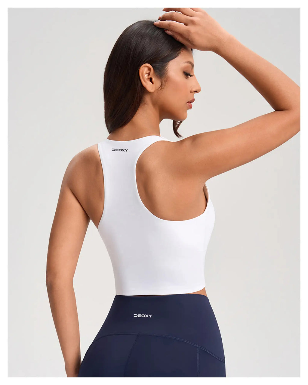 DEOXY Women's Racerback Bra - back view