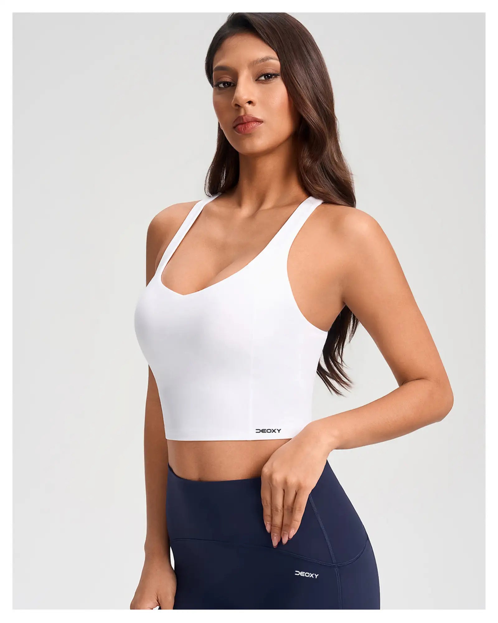 DEOXY Women's Racerback Bra - back view