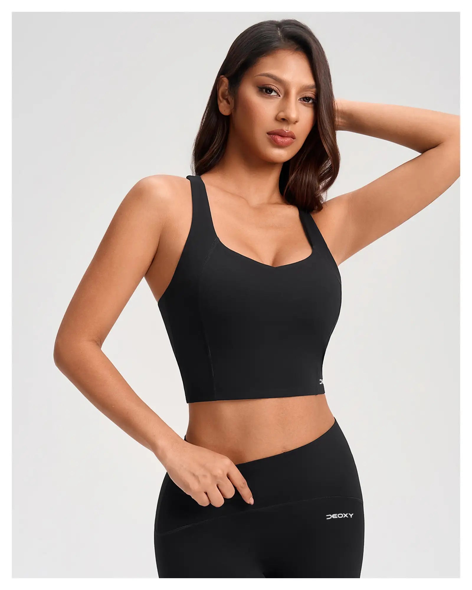 DEOXY Women's Racerback Bra - back view