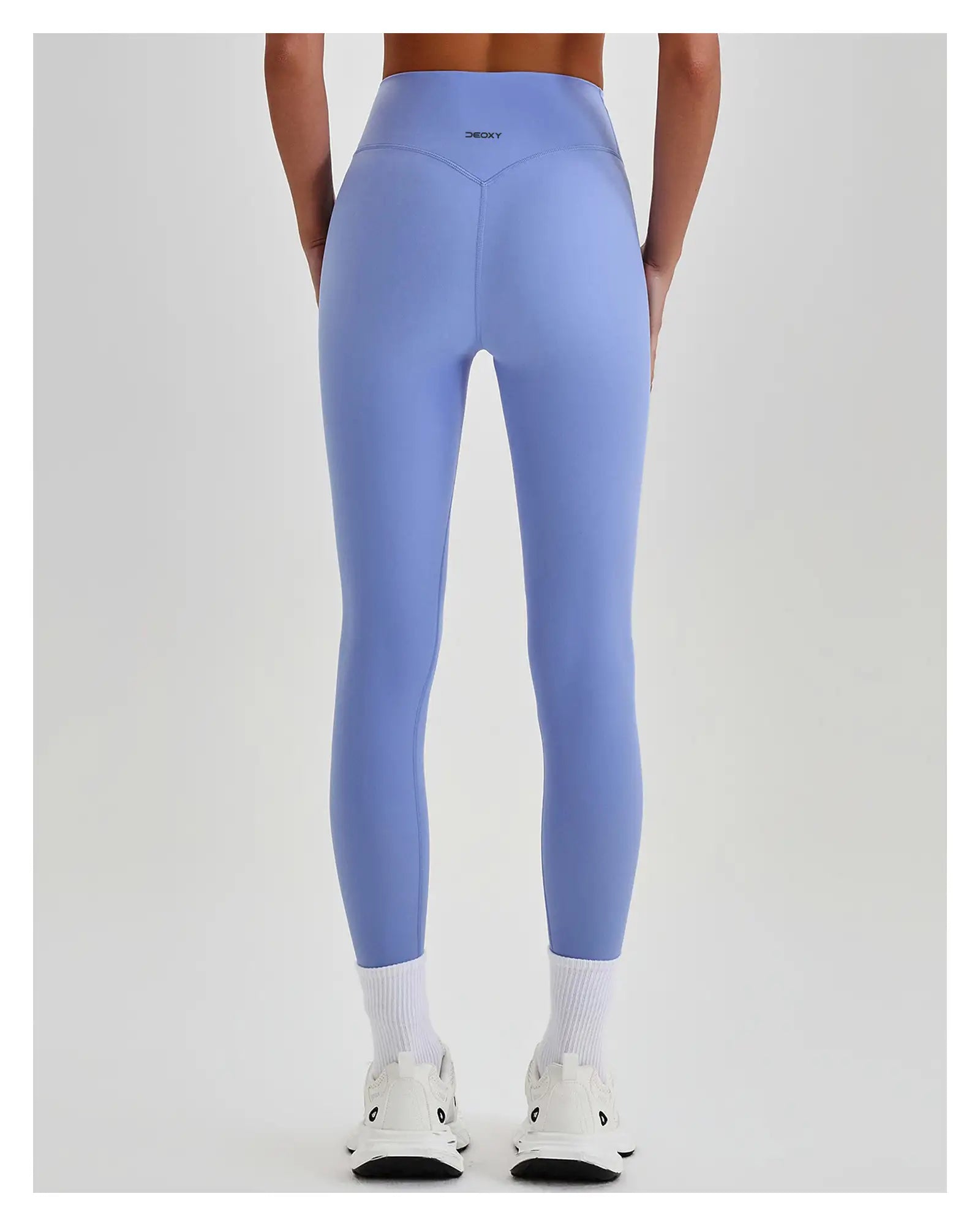 DEOXY Women's Sculpt Legging in Bluebird - back view