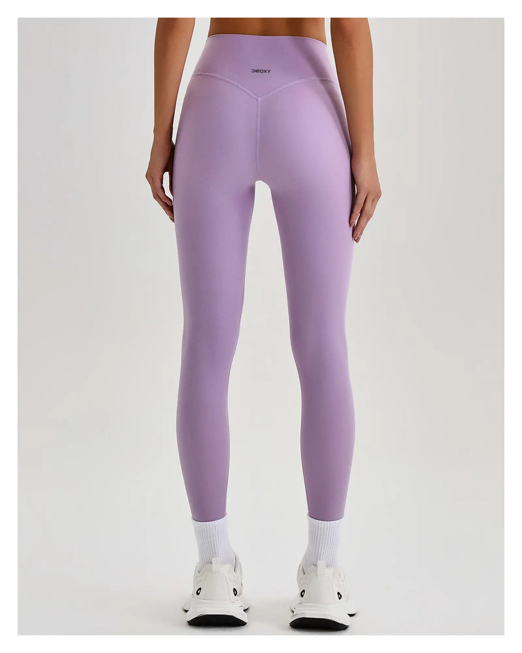 DEOXY Women's Sculpt Legging in Lavender - back view