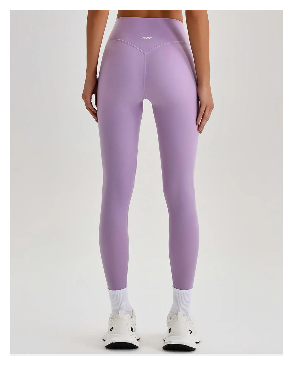DEOXY Women's Sculpt Legging in Lavender - back view