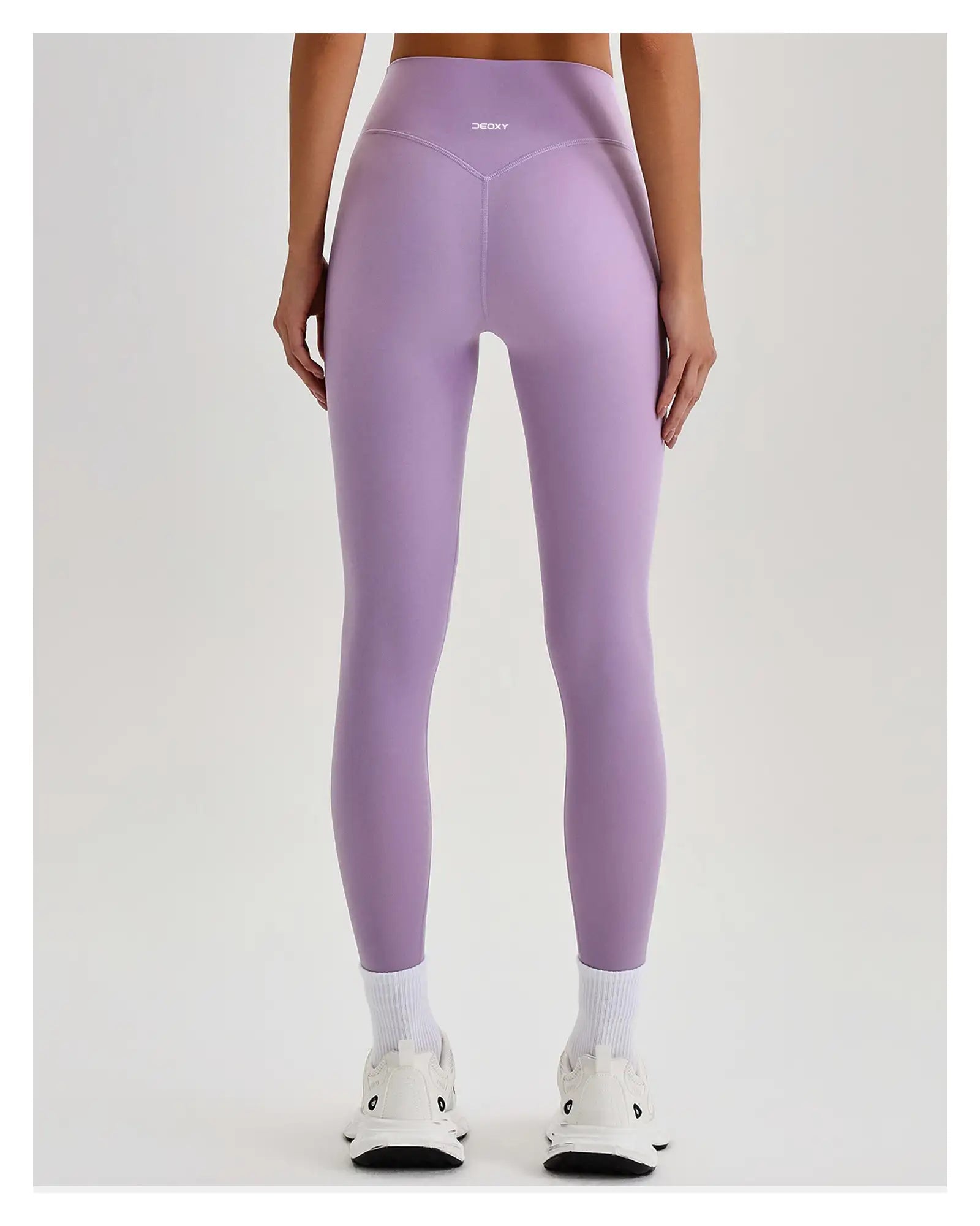 DEOXY Women's Sculpt Legging in Lavender - back view