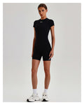 DEOXY Women's Short Sleeve Top & Shorts Set - image 3