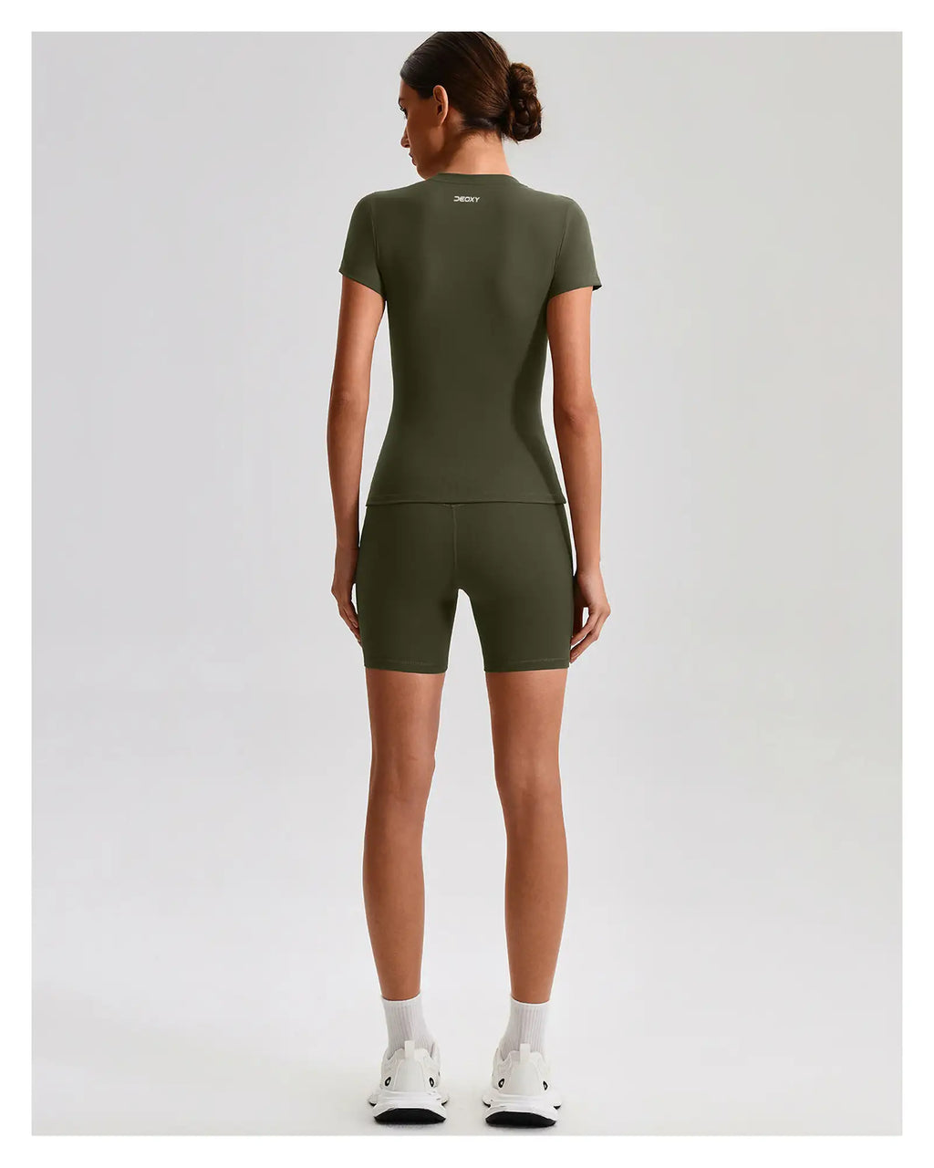 DEOXY Women's Short Sleeve Top & Shorts Set - image 5