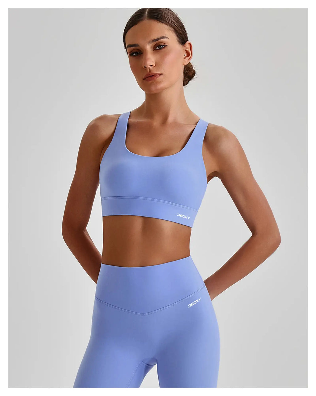 DEOXY Women's Strap Back Bra Top - back view