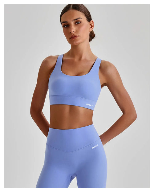 DEOXY Women's Strap Back Bra Top - back view